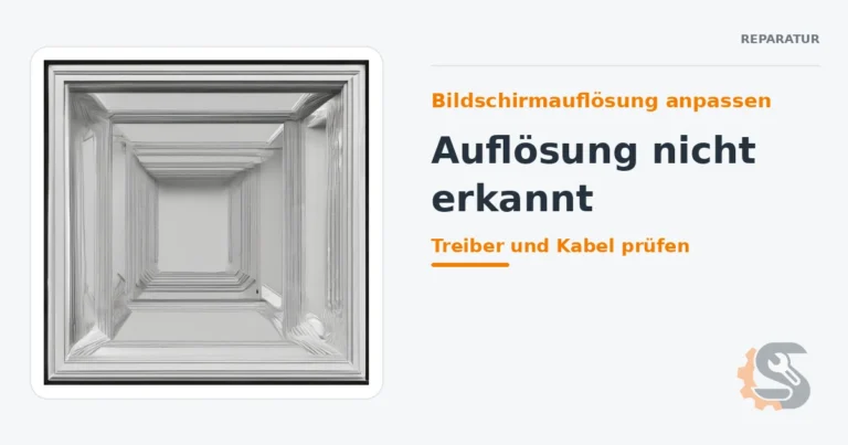 Monitor zeigt nicht die richtige Auflösung – Ursachen und Lösungen