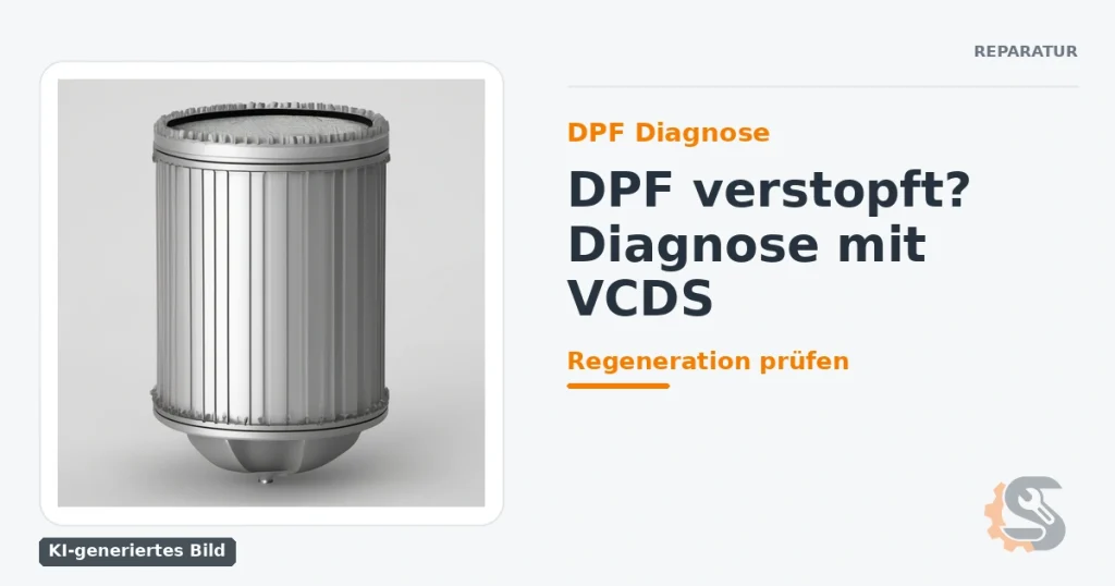 Dieselpartikelfilter verstopft? Symptome erkennen, DPF mit VCDS prüfen und Ursachen beheben