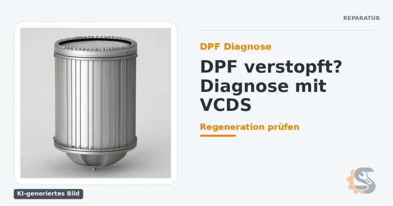 Dieselpartikelfilter verstopft? Symptome erkennen, DPF mit VCDS prüfen und Ursachen beheben