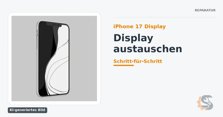 iPhone 17 Display wechseln – ausführliche Schritt-für-Schritt-Anleitung zur Bildschirmreparatur